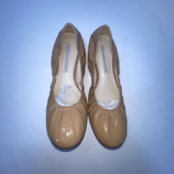 COPY - Vera Wang Lavender Lillian Ballet Flats Tan Size 6.5 - Picture 2 of 6